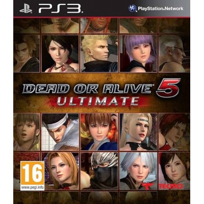 Dead or Alive 5 Ultimate [PS3, английская версия]
